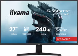 iiyama G-MASTER Red Eagle G2771HS-B1 27" Fast IPS  1920 x 1080 pixels Full HD Gamingskärm