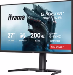 iiyama G-MASTER Red Eagle GB2771QSU-B1 27" IPS 2560 x 1440 pixels Wide Quad HD Gamingskärm