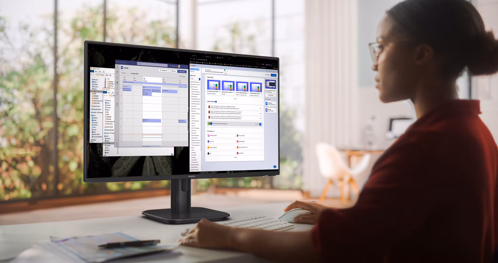 Philips 27E1N1800A 27" IPS 3840 x 2160 pixels 4K Ultra HD LED Monitor