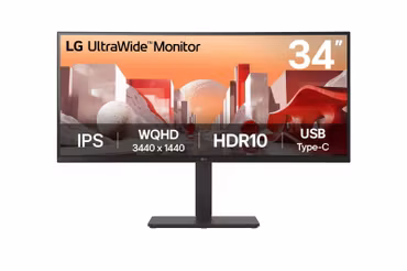 LG UltraWide 34BA75QE-B 34" IPS 3440 x 1440 Quad HD LCD Monitor
