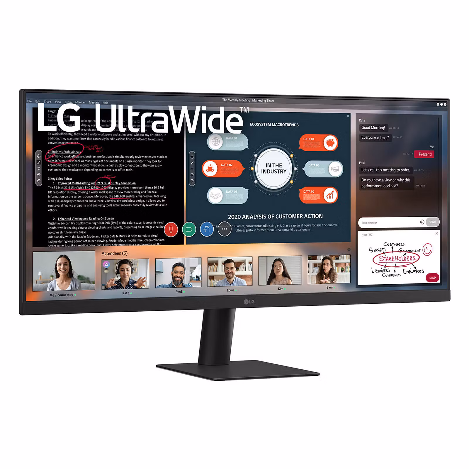 LG 29U511A-B 29" IPS 2560 x 1080 (UltraWide) WFHD LCD LED Monitor