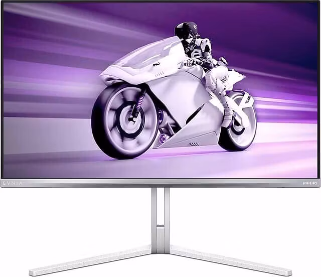 Philips Evnia 8000 27M2N8500 27" 2560 x 1440 (2K) pixels Quad HD QD-OLED Gamingskärm Vit