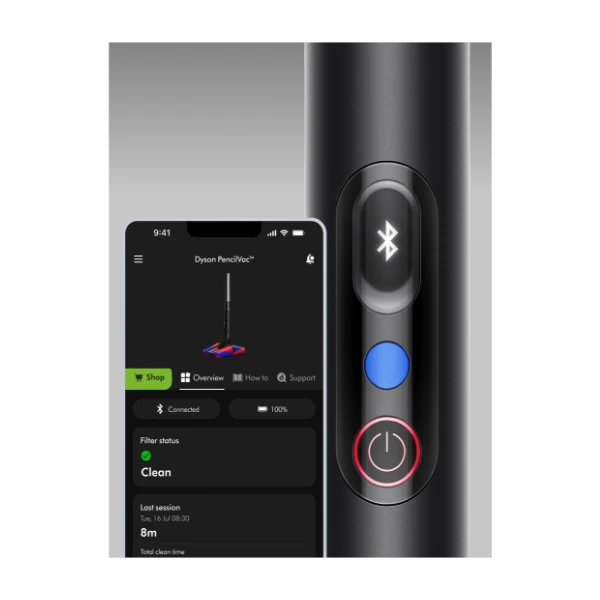 Dyson PencilVac Fluffycones skaftdammsugare