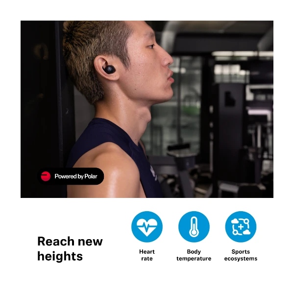 Sennheiser Momentum Sport True Wireless Svart