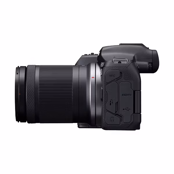 Canon EOS R7 32.5Megapixel 150 mm F3.5-6.3 IS STM objektiv Digitalkamera Svart