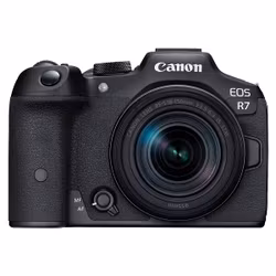Canon EOS R7 32.5Megapixel 150 mm F3.5-6.3 IS STM objektiv Digitalkamera Svart