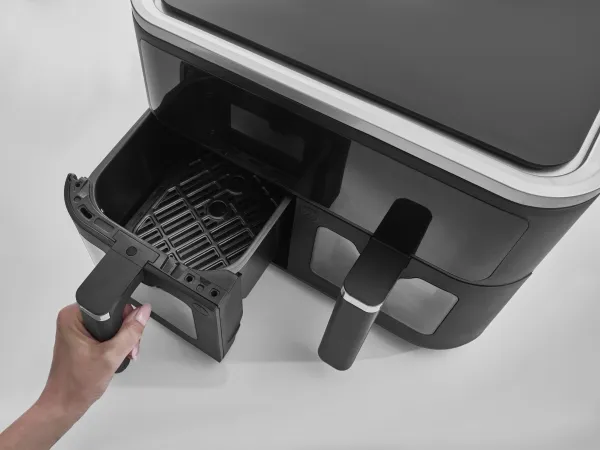 Fritel SnackTastic 8480 Airfryer 2 x 4,5L Svart