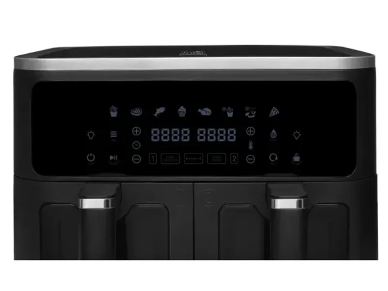 Fritel SnackTastic 8480 Airfryer 2 x 4,5L Svart