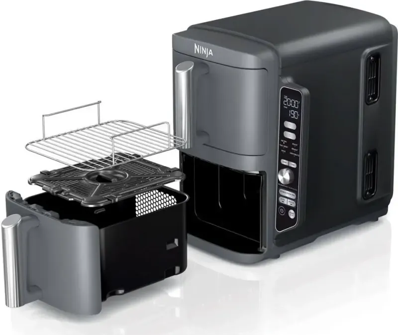 Ninja SL400EU Double Stack XL Airfryer 2.47kW Grå