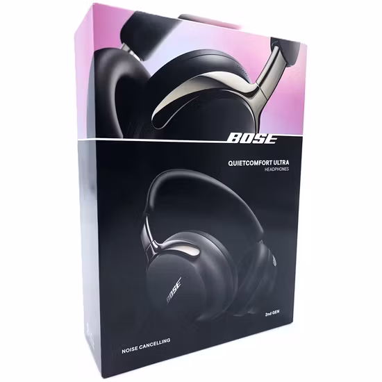 Bose QuietComfort Ultra II Headphones Wireless Over-ear Svart