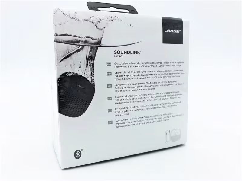 Bose SoundLink Micro trådlös högtalare Svart