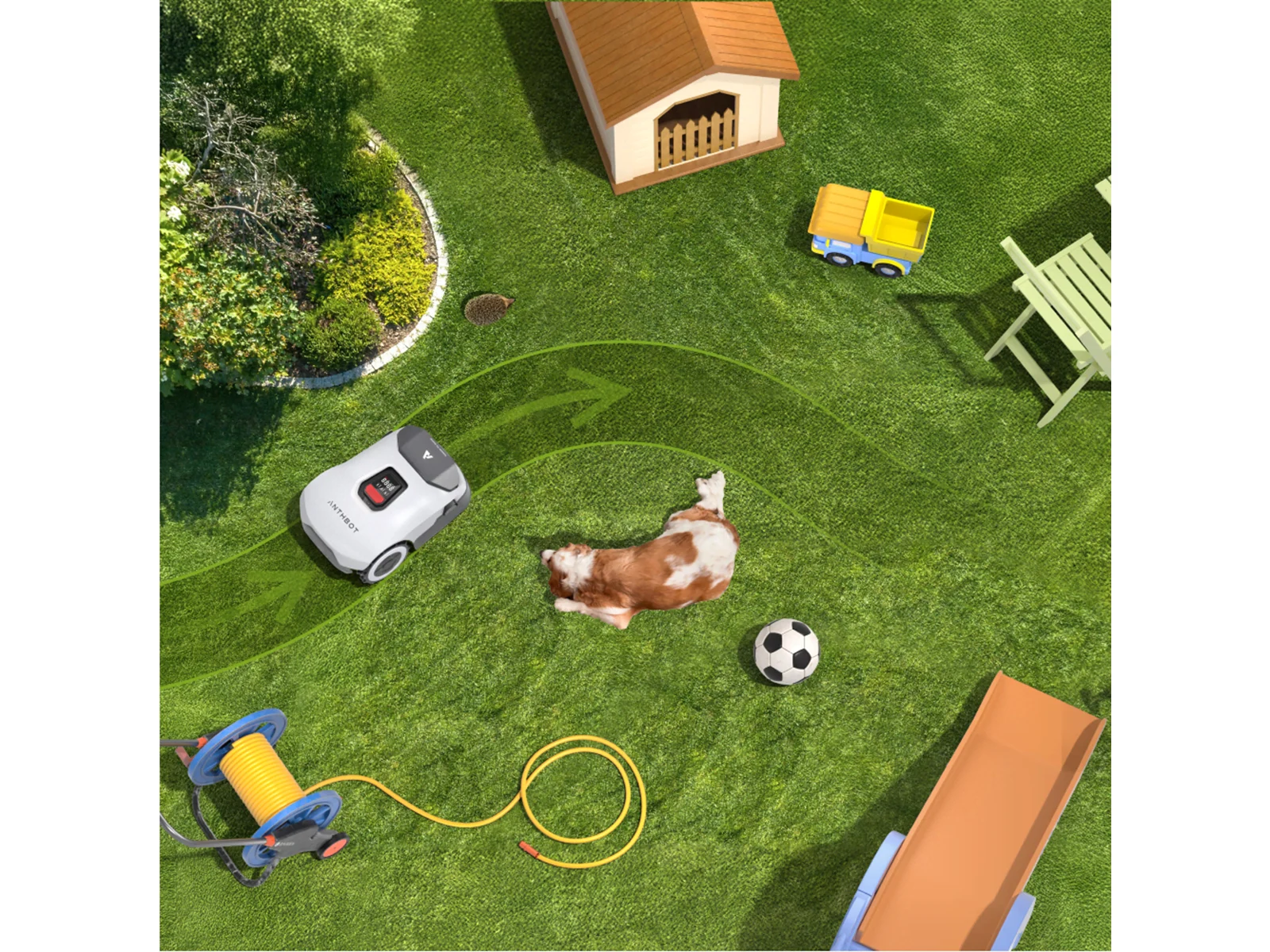 Anthbot Genie 3000 Robotgräsklippare 3600 m²