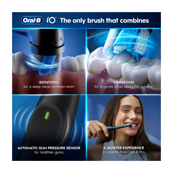 Oral-B iO Series 2 inkl Etui Elektrisk Tandborste Ocean Blue