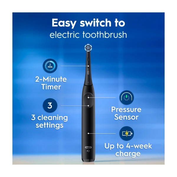 Oral-B iO Series 2 inkl Etui Elektrisk Tandborste Ocean Blue