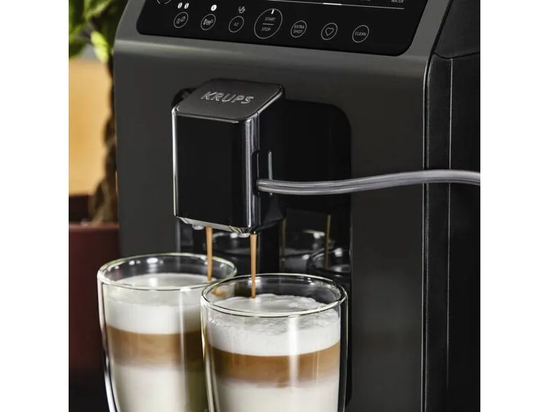 Krups Ea89Z Superautomatisk kaffebryggare Svart