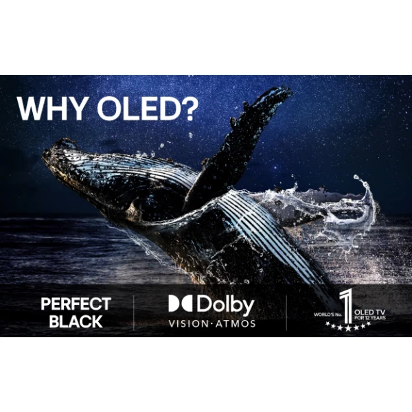 LG OLED evo AI OLED55C54LA 55" 4K Ultra HD Smart TV