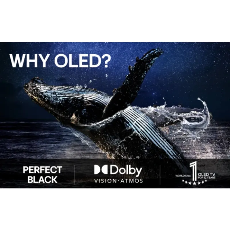 LG OLED evo AI OLED55C54LA 55" 4K Ultra HD Smart TV