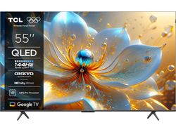 TCL 55T8C 55" 4K Ultra HD Smart TV Wi-Fi QLED Google TV