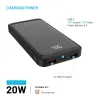 FIXED Zen2 10 FIXZEN2-10-BK 10 000 mAh 20 W Powerbank Svart