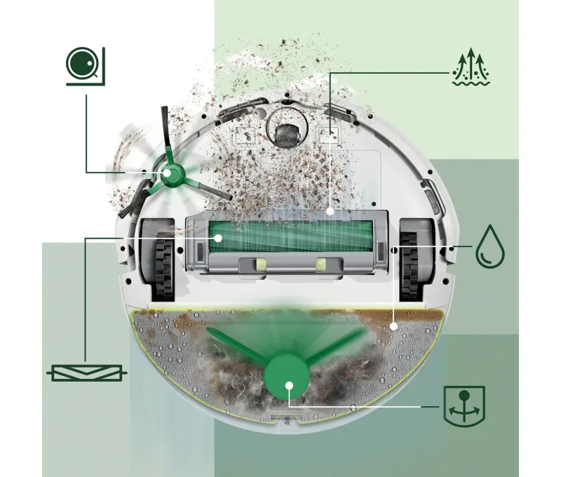 iRobot Roomba 205 Robotdammsugare Vit