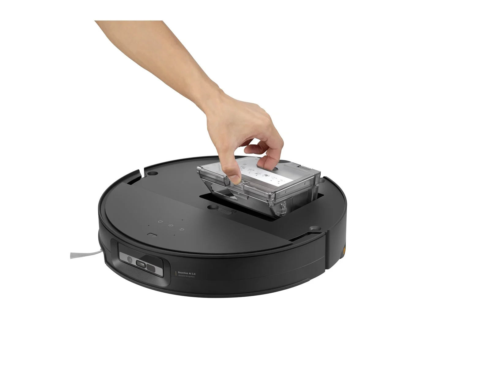 Roborock Saros 10 Robotdammsugare Svart