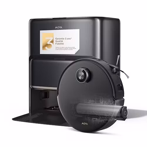 MOVA Z60 Ultra Roller Complete Robotdammsugare Svart