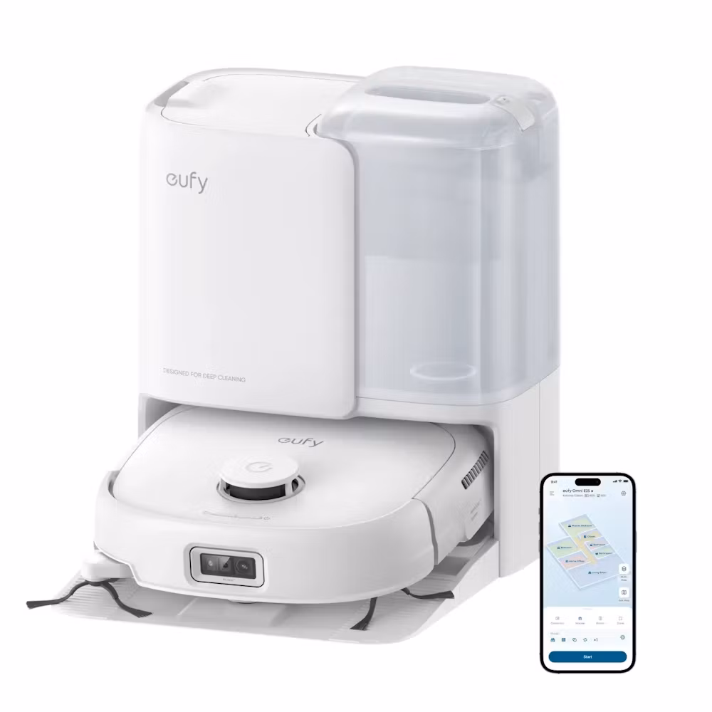 Anker Eufy Omni E25 Robotdammsugare med moppfunktion Vit