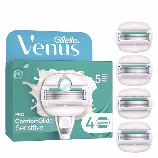 Gillette Venus Pro ComfortGlide Sensitive 4-pack