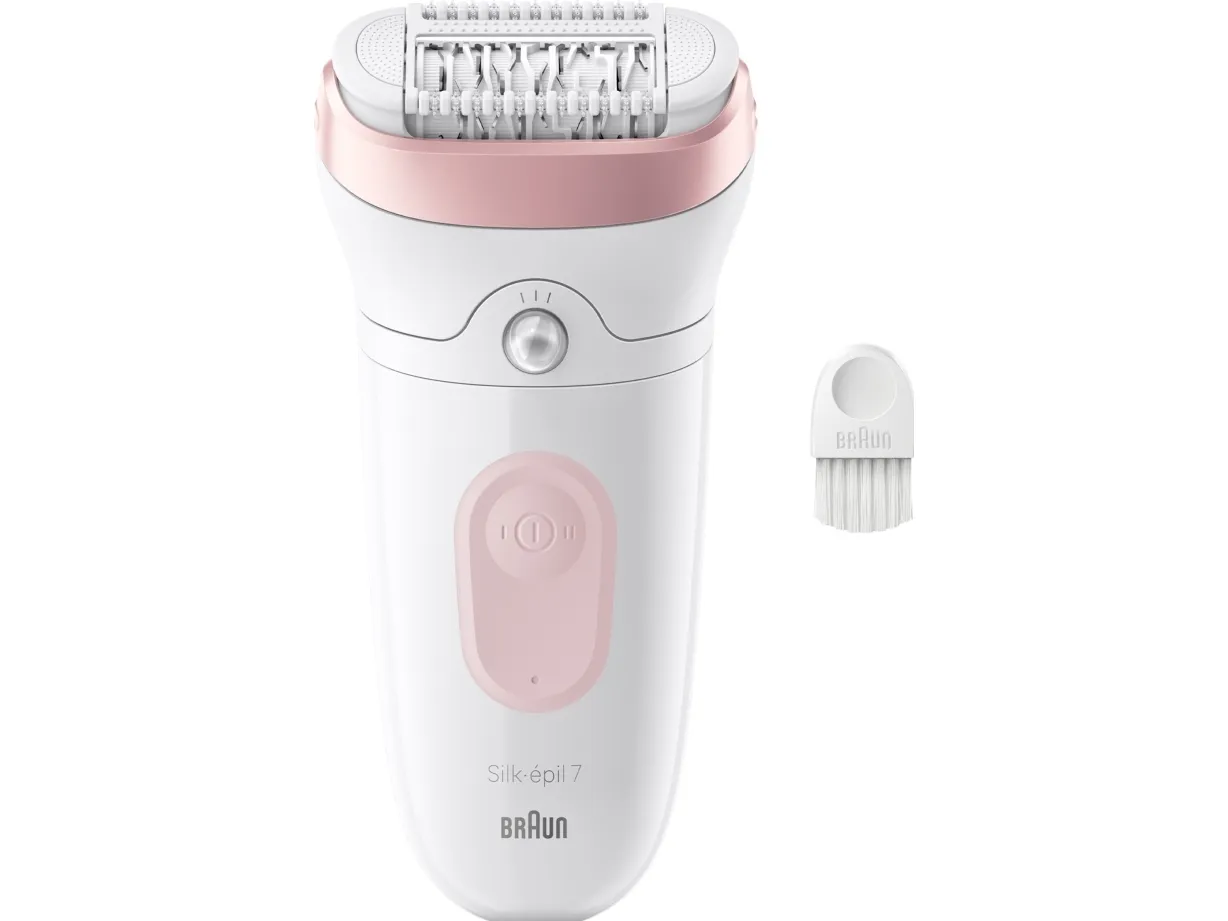 Braun SE7-000 Silk-épil 7 Epilator Vit/Rosa