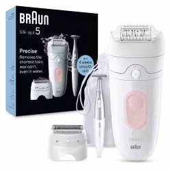 Braun Silk-épil 5 SE5-230 Epilator Vit/Rosa
