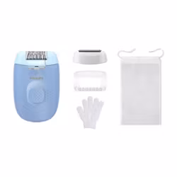Philips Series 4000 BRE247 Epilator Blå