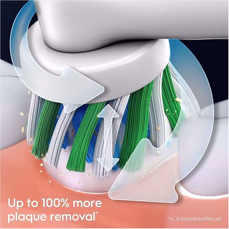 Oral-B Pro 1 Travel Edition Eltandborste inkl Resefodral Svart