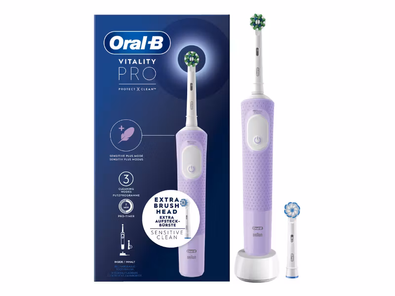 Oral-B Vitality Pro Eltandborste Lila