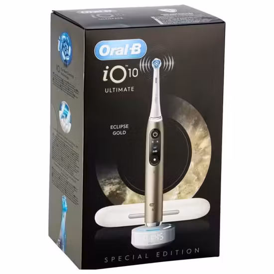 Oral-B iO Series 10 Ultimate Eclipse Gold Limited Edition Eltandborste