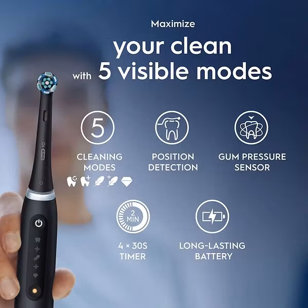 Oral-B IO Series 5 Eltandborste Rosa