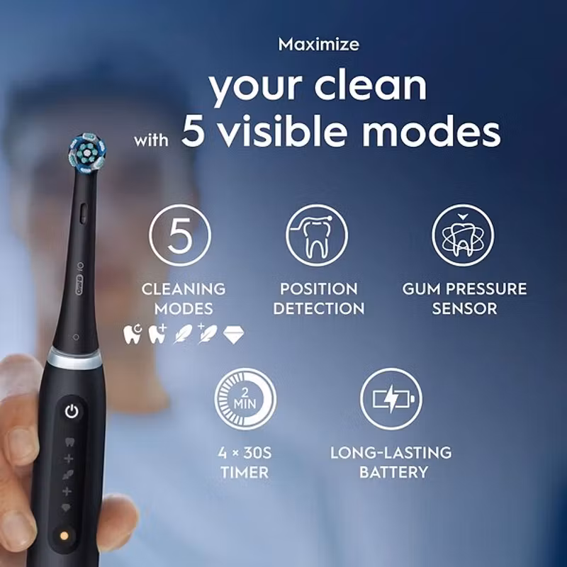 Oral-B IO Series 5 Eltandborste Rosa