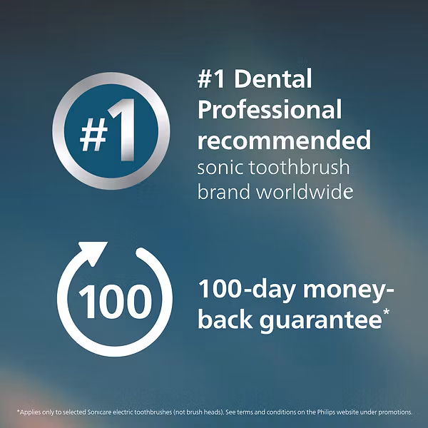 Philips Sonicare 5300 HX7101/02 Eltandborste Svart