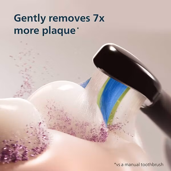 Philips Sonicare 5300 HX7101/02 Eltandborste Svart