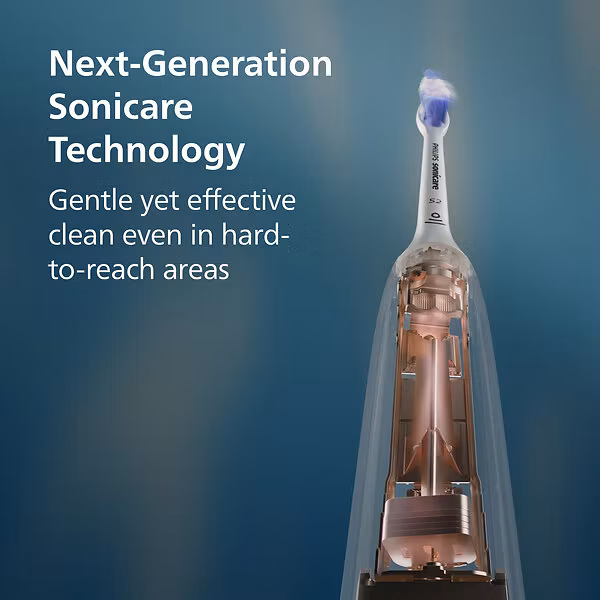 Philips Sonicare 5300 HX7101/02 Eltandborste Svart