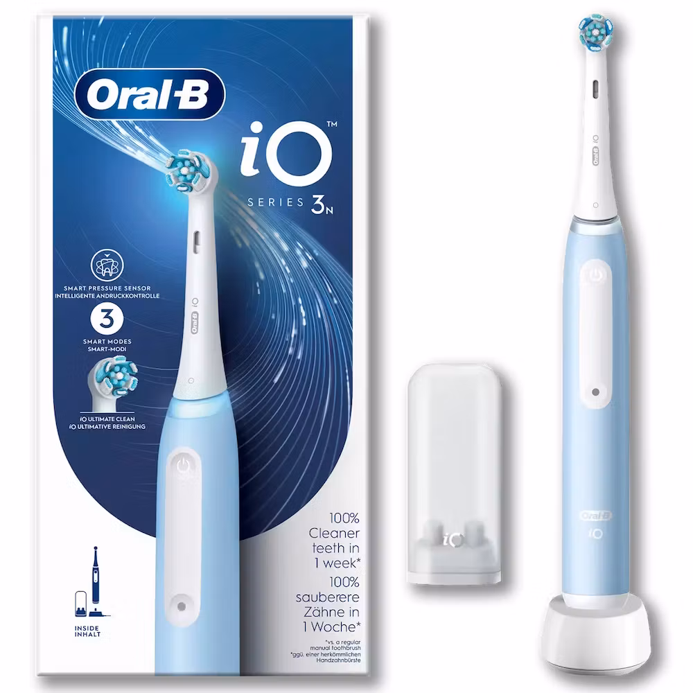 Oral-B iO Series 3n Eltandborste Ljusblå