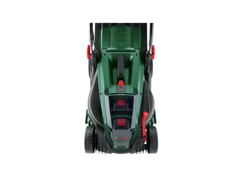 Bosch sladdlös gräsklippare UniversalRotak 2x18V-37-550 Solo, 36 V (2x18 V) (grön/svart, utan batteri och laddare, POWER FOR ALL ALLIANCE)