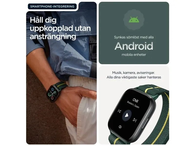Motorola Moto Watch Fit Smartwatch Grön