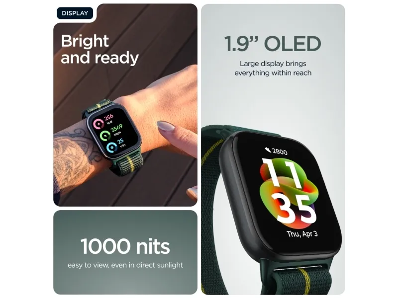 Motorola Moto Watch Fit Smartwatch Grön