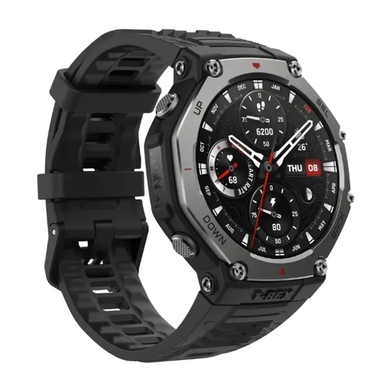 Amazfit T-Rex 3 SmartWatch Svart Grå
