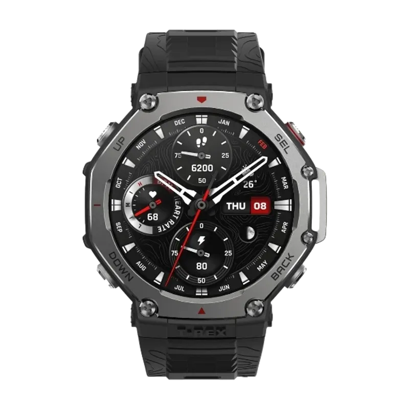 Amazfit T-Rex 3 SmartWatch Svart Grå
