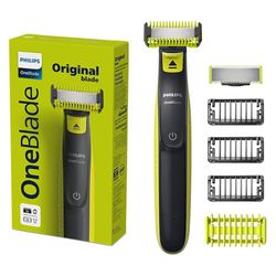 Philips Norelco OneBlade QP2824/10 Hybritrimmer och Rakapparat Grå/Lime