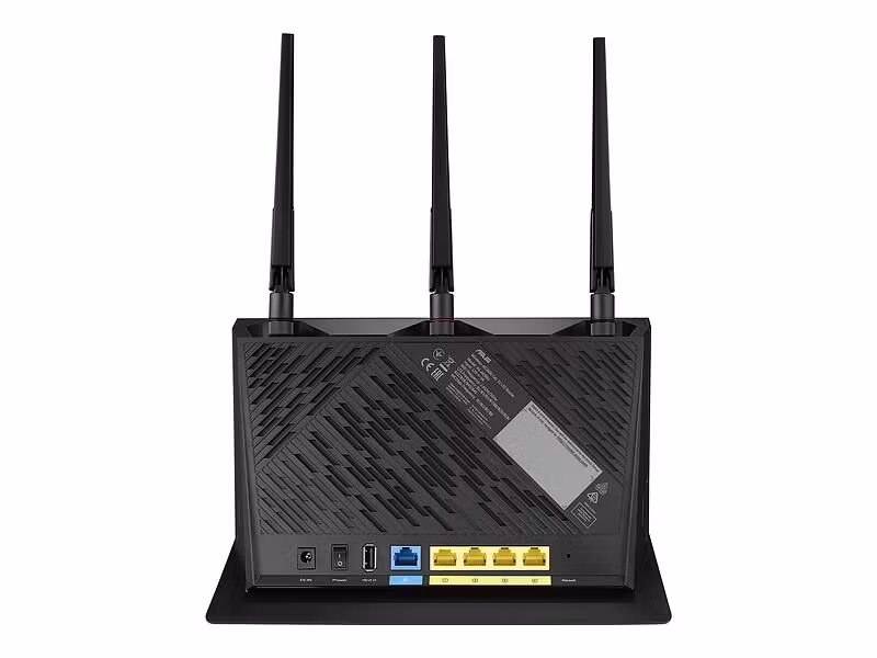 ASUS 4G-AC86U Trådlös Router Svart