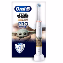 Oral-B Pro Junior 6+ Star Wars Mandalorian Sensitive Clean Eltandborste