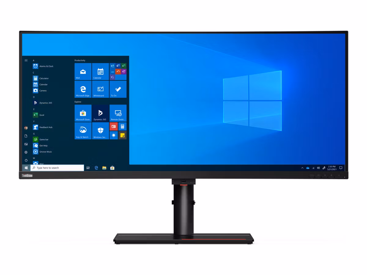 Lenovo ThinkVision P40w-20 40" 5120 x 2160 (UltraWide) Thunderbolt 4 HDMI DisplayPort 75Hz