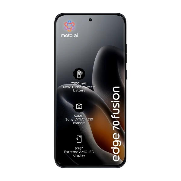Motorola edge 70 fusion 6.78" 5G 8GB 256GB Svart